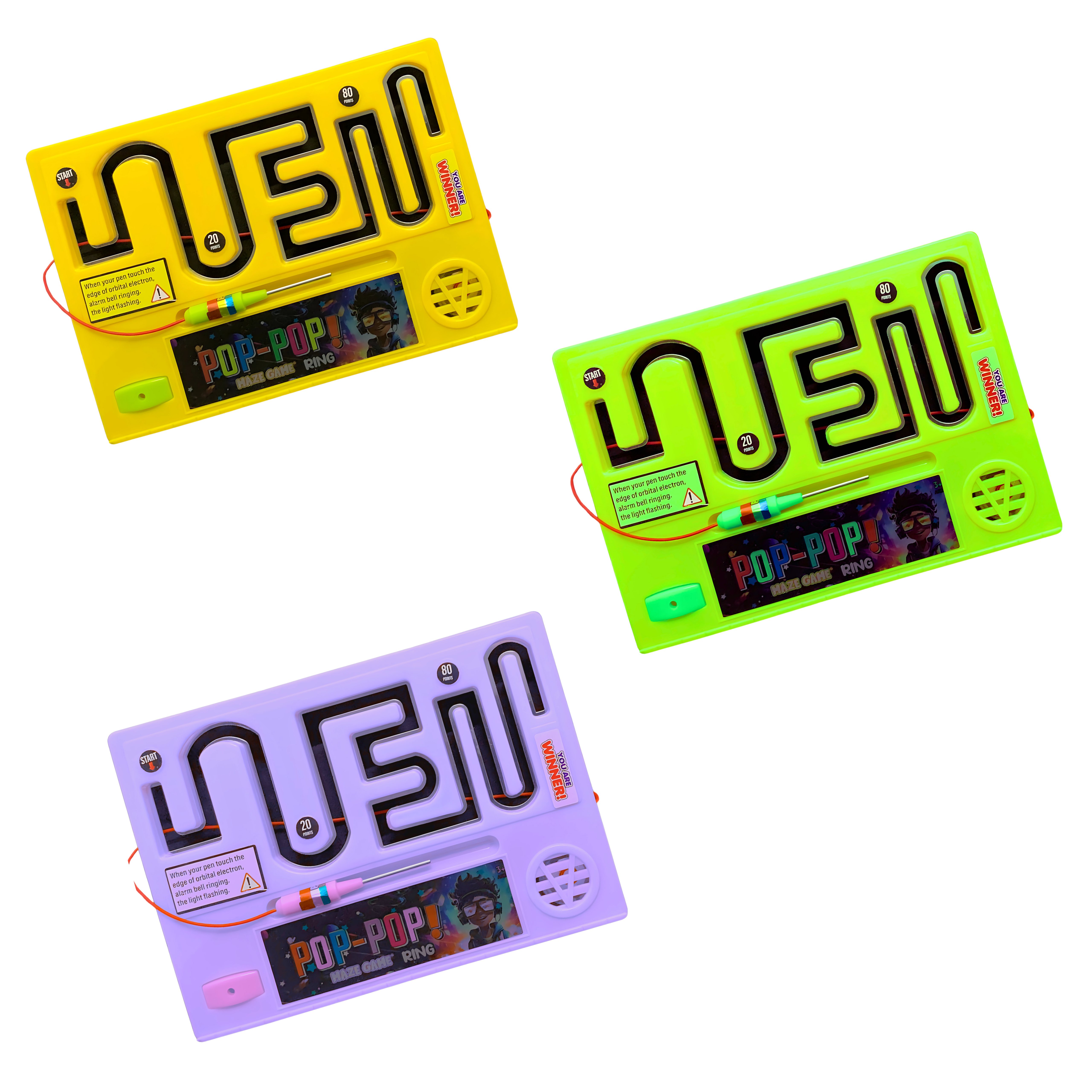 POP-POP Electric Wire Maze Game for Kids