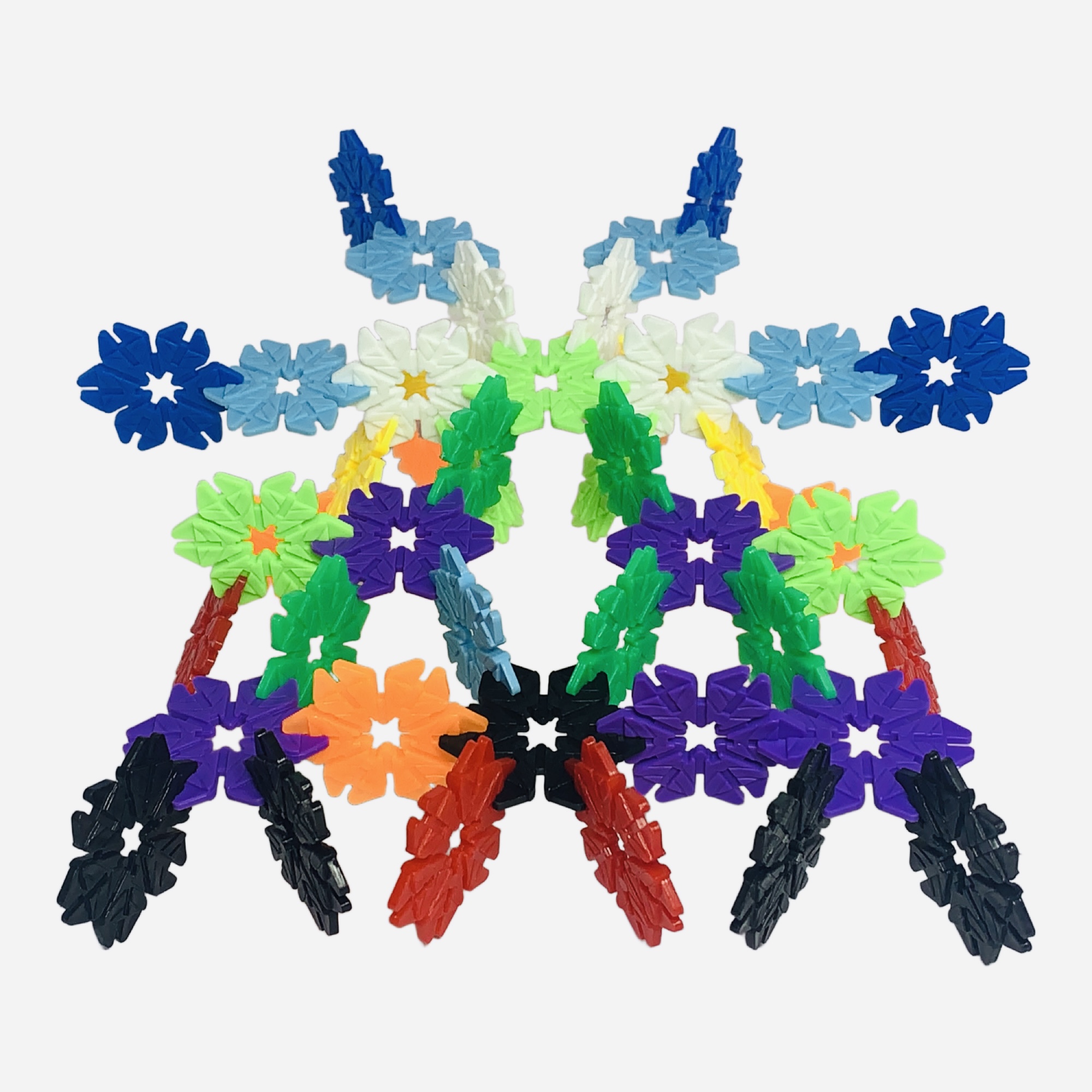 Creative Flower Building Blocks Set – Colorful DIY Construction Toy for Kids